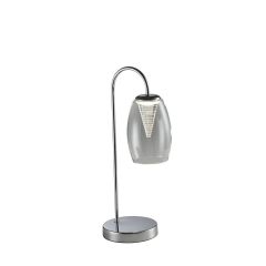 Vono 1 Light LED Table Lamp - Clear