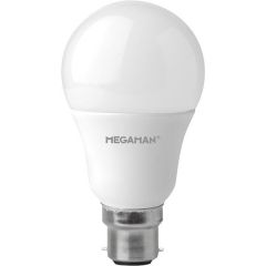 Cool White B22 9.5w LED GLS Light Bulb